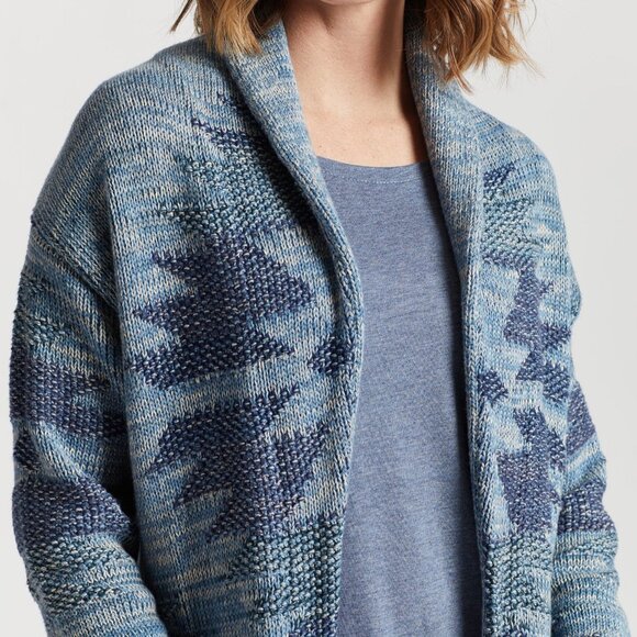 Women's Monterey Belted Cotton Cardigan - Picture 4 of 4